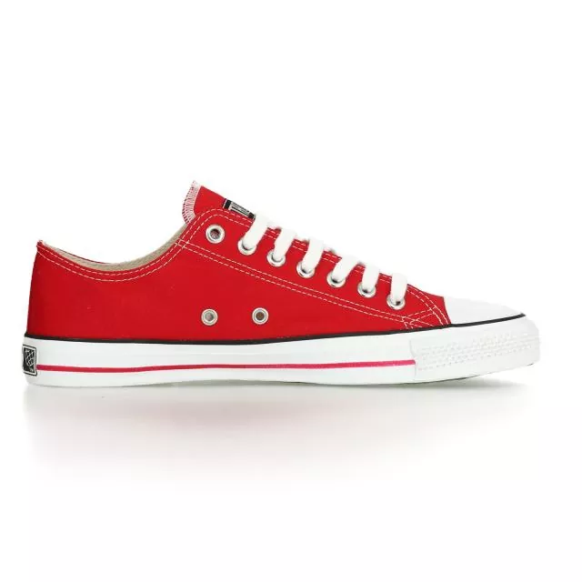 Ethletic Sneaker vegan LoCut Classic - Farbe cranberry / white aus Bio-Baumwolle Ethletic Sneaker vegan LoCut Classic - Farbe cranberry / white aus Bio-Baumwolle