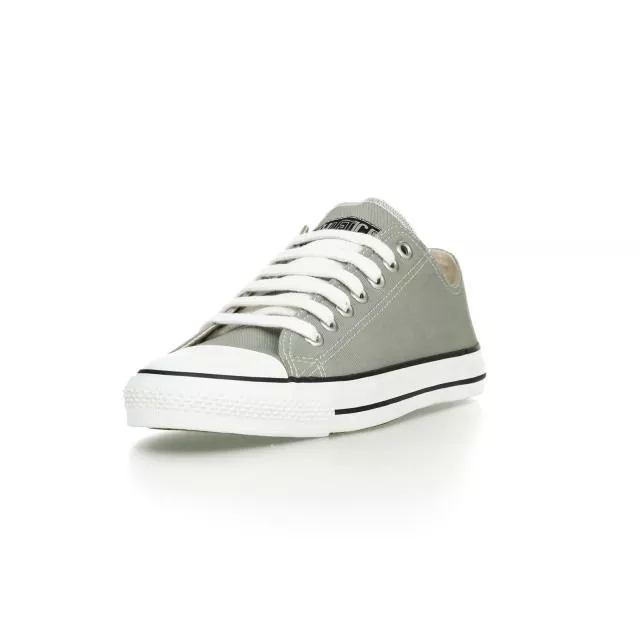 Ethletic Sneaker vegan LoCut Classic - Farbe urban grey / white aus Bio-Baumwolle