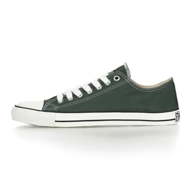 Ethletic Sneaker vegan LoCut Classic - Farbe reseda green / white aus Bio-Baumwolle