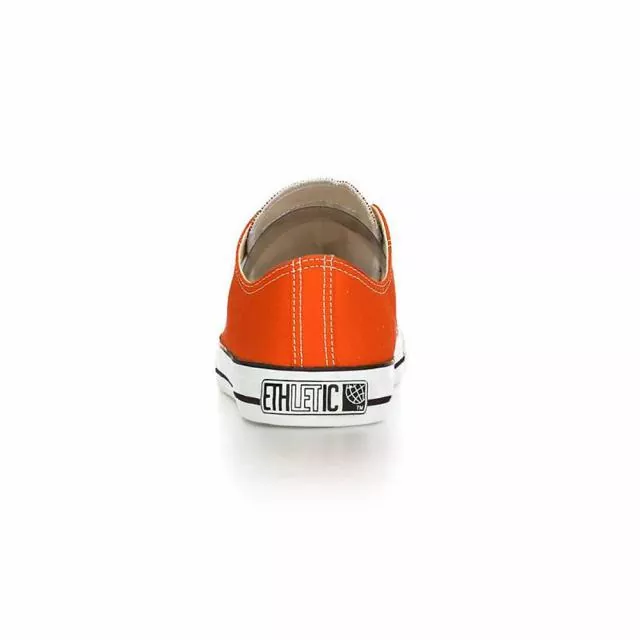 Ethletic Sneaker vegan LoCut Classic - Farbe mandarin / white aus Bio-Baumwolle Ethletic Sneaker vegan LoCut Classic - Farbe mandarin / white aus Bio-Baumwolle