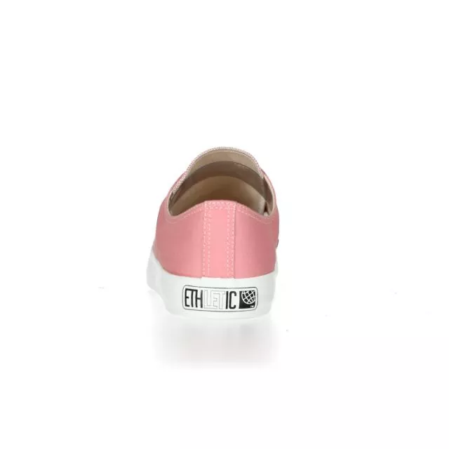 Ethletic Sneaker vegan LoCut Collection 17 - Farbe ice cream pink / just white aus Bio-Baumwolle