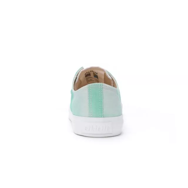 Ethletic Sneaker vegan LoCut Collection 19 - Farbe under water / white aus Bio-Baumwolle