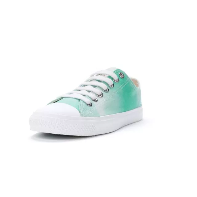 Ethletic Sneaker vegan LoCut Collection 19 - Farbe under water / white aus Bio-Baumwolle