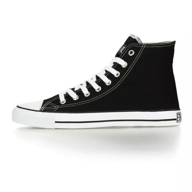 Ethletic Sneaker vegan HiCut Classic - Farbe jet black / white aus Bio-Baumwolle Ethletic Sneaker vegan HiCut Classic - Farbe jet black / white aus Bio-Baumwolle