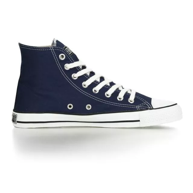 Ethletic Sneaker vegan HiCut Classic - Farbe ocean blue / white aus Bio-Baumwolle Ethletic Sneaker vegan HiCut Classic - Farbe ocean blue / white aus Bio-Baumwolle