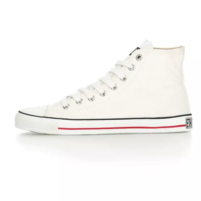 Ethletic Sneaker vegan HiCut Classic - Farbe just white / white aus Bio-Baumwolle Ethletic Sneaker vegan HiCut Classic - Farbe just white / white aus Bio-Baumwolle