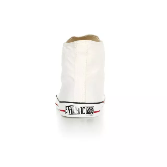 Ethletic Sneaker vegan HiCut Classic - Farbe just white / white aus Bio-Baumwolle Ethletic Sneaker vegan HiCut Classic - Farbe just white / white aus Bio-Baumwolle