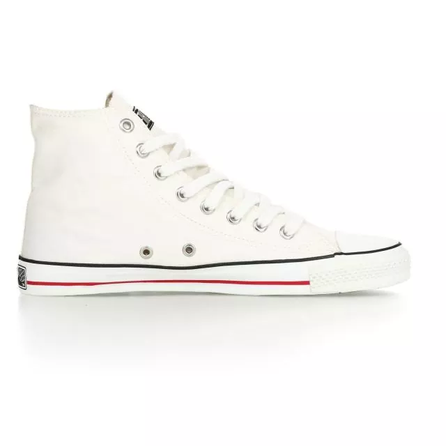 Ethletic Sneaker vegan HiCut Classic - Farbe just white / white aus Bio-Baumwolle Ethletic Sneaker vegan HiCut Classic - Farbe just white / white aus Bio-Baumwolle