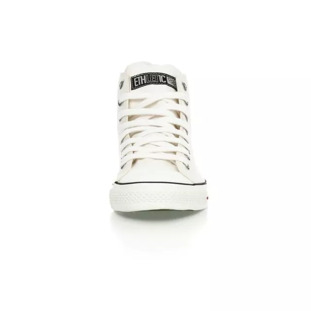 Ethletic Sneaker vegan HiCut Classic - Farbe just white / white aus Bio-Baumwolle Ethletic Sneaker vegan HiCut Classic - Farbe just white / white aus Bio-Baumwolle