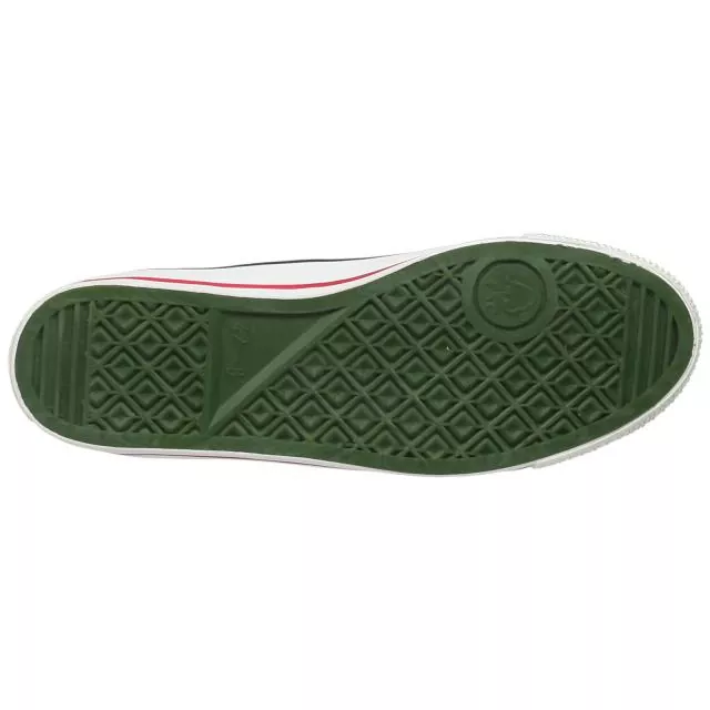 Ethletic Sneaker vegan HiCut Classic - Farbe cranberry / white aus Bio-Baumwolle