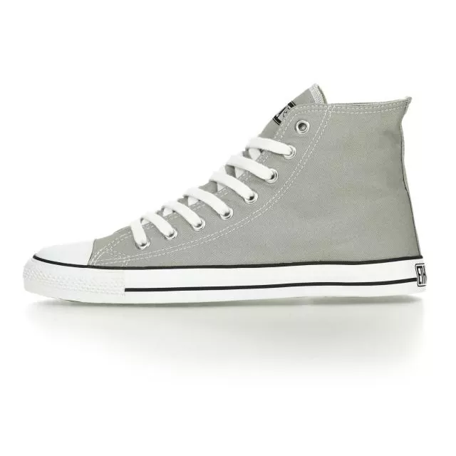Ethletic Sneaker vegan HiCut Classic - Farbe urban grey / white aus Bio-Baumwolle Ethletic Sneaker vegan HiCut Classic - Farbe urban grey / white aus Bio-Baumwolle