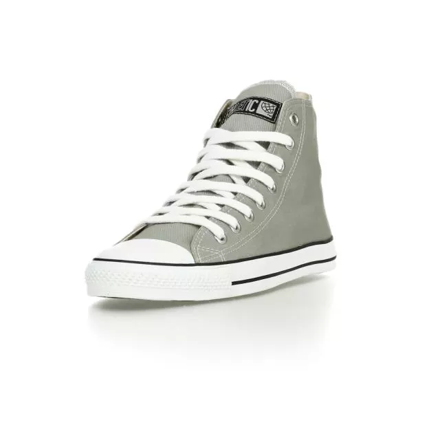 Ethletic Sneaker vegan HiCut Classic - Farbe urban grey / white aus Bio-Baumwolle Ethletic Sneaker vegan HiCut Classic - Farbe urban grey / white aus Bio-Baumwolle