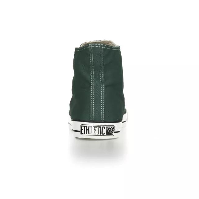 Ethletic Sneaker vegan HiCut Classic - Farbe reseda green / white aus Bio-Baumwolle Ethletic Sneaker vegan HiCut Classic - Farbe reseda green / white aus Bio-Baumwolle