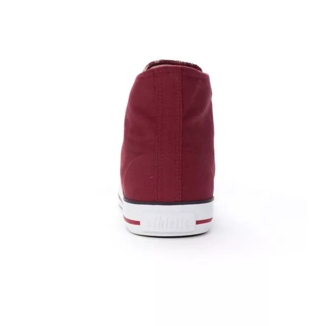 Ethletic Sneaker vegan HiCut Collection 19 - Farbe true blood / white aus Bio-Baumwolle Ethletic Sneaker vegan HiCut Collection 19 - Farbe true blood / white aus Bio-Baumwolle