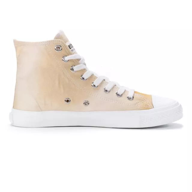 Ethletic Sneaker vegan HiCut Collection 19 - Farbe golden shine / white aus Bio-Baumwolle Ethletic Sneaker vegan HiCut Collection 19 - Farbe golden shine / white aus Bio-Baumwolle