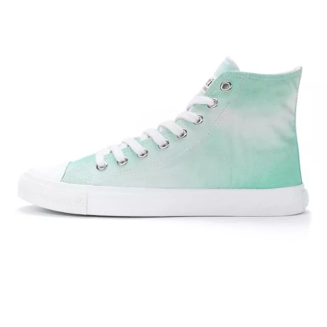Ethletic Sneaker vegan HiCut Collection 19 - Farbe under water / white aus Bio-Baumwolle Ethletic Sneaker vegan HiCut Collection 19 - Farbe under water / white aus Bio-Baumwolle