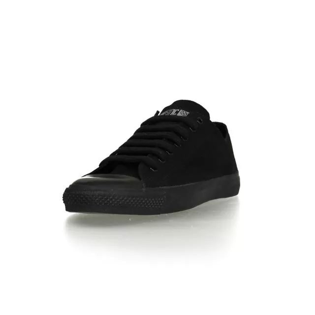 Ethletic Sneaker vegan LoCut Classic - Farbe jet black / black aus Bio-Baumwolle