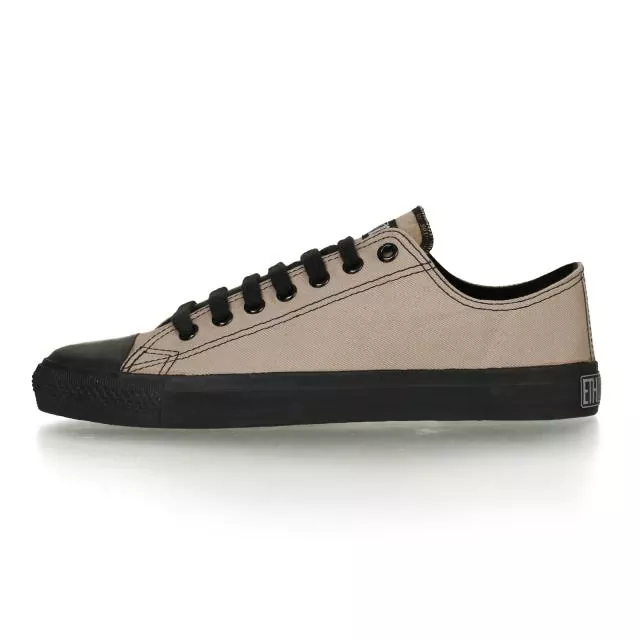 Ethletic Sneaker vegan LoCut Classic - Farbe moon rock grey / black aus Bio-Baumwolle Ethletic Sneaker vegan LoCut Classic - Farbe moon rock grey / black aus Bio-Baumwolle