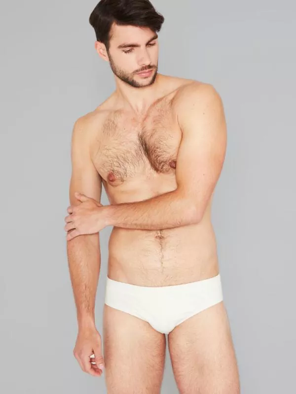 Hanf Herren klassischer Slip - Farbe natur aus Hanf und Bio-Baumwolle Hanf Herren klassischer Slip - Farbe natur aus Hanf und Bio-Baumwolle