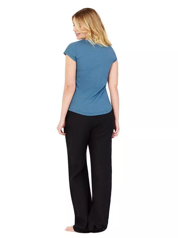 Hanf Unisex Lange Freizeithose - Farbe black aus 100% Hanf Hanf Unisex Lange Freizeithose - Farbe black aus 100% Hanf