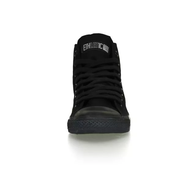 Ethletic Sneaker vegan HiCut Classic - Farbe jet black / black aus Bio-Baumwolle Ethletic Sneaker vegan HiCut Classic - Farbe jet black / black aus Bio-Baumwolle