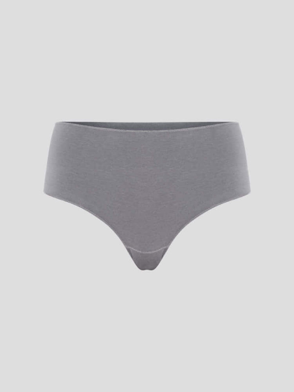 Hanf Damen klassischer Panty - Farbe steel grey aus Hanf und Bio-Baumwolle
