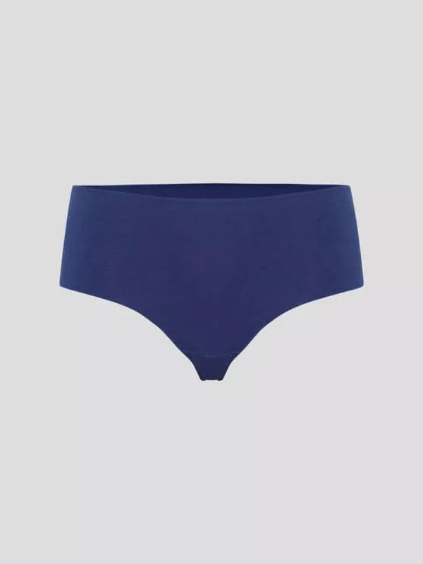 Hanf Damen klassischer Panty - Farbe marine blue aus Hanf und Bio-Baumwolle