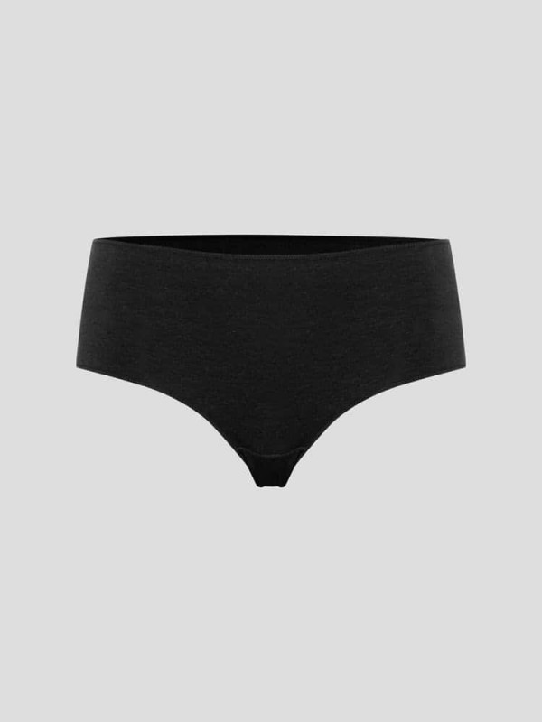 Hanf Damen klassischer Panty - Farbe black aus Hanf und Bio-Baumwolle