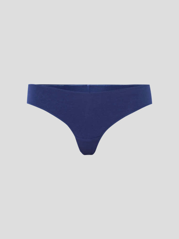 Hanf Damen Brasil Slip - Farbe marine blue aus Hanf und Bio-Baumwolle
