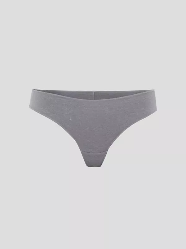 Hanf Damen Brasil Slip - Farbe steel grey aus Hanf und Bio-Baumwolle