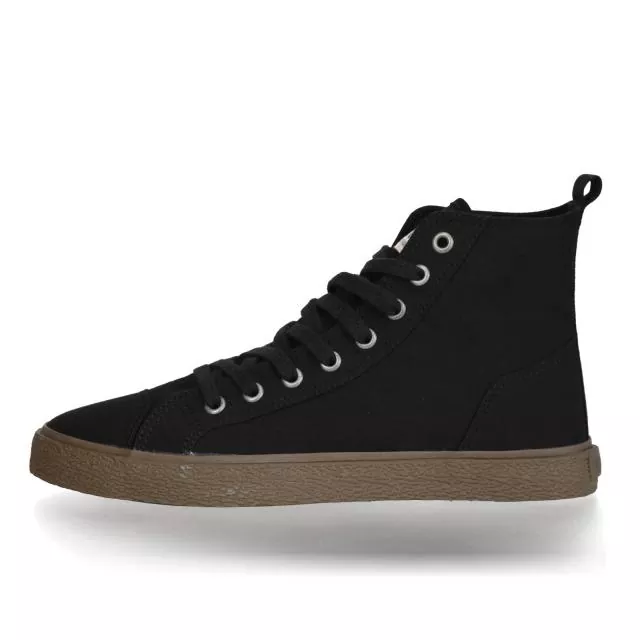 Ethletic Sneaker Goto vegan HiCut Collection 18 - Farbe jet black aus Bio-Baumwolle Ethletic Sneaker Goto vegan HiCut Collection 18 - Farbe jet black aus Bio-Baumwolle