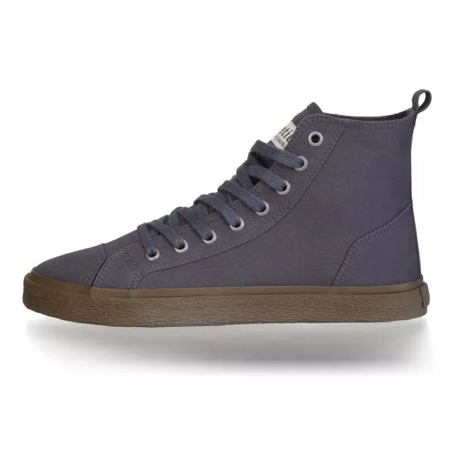 Ethletic Sneaker Goto vegan HiCut Collection 18 - Farbe pewter grey aus Bio-Baumwolle Ethletic Sneaker Goto vegan HiCut Collection 18 - Farbe pewter grey aus Bio-Baumwolle