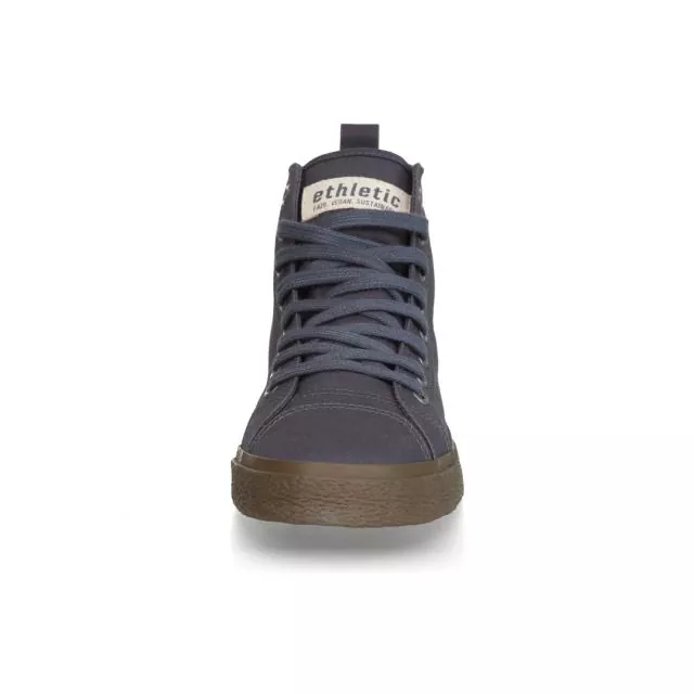 Ethletic Sneaker Goto vegan HiCut Collection 18 - Farbe pewter grey aus Bio-Baumwolle