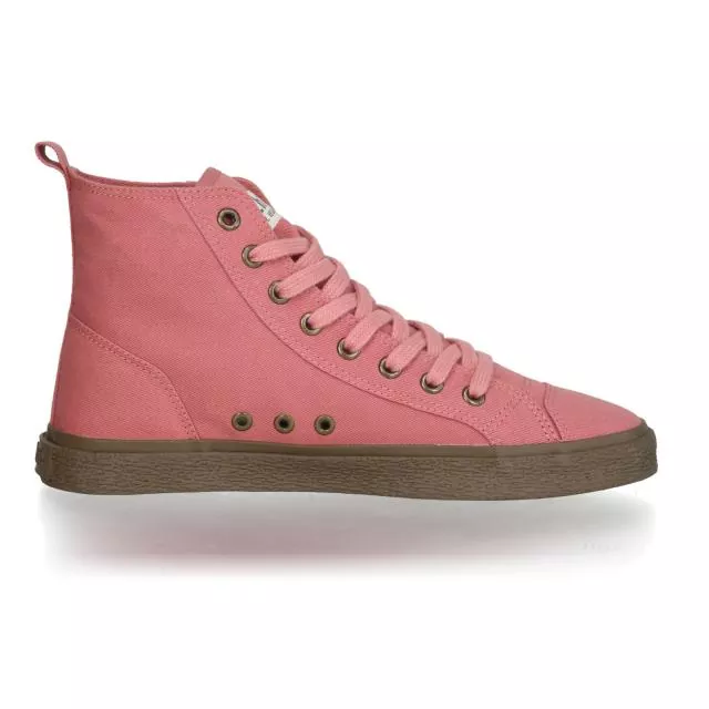 Ethletic Sneaker Goto vegan HiCut Collection 18 - Farbe rose dust aus Bio-Baumwolle
