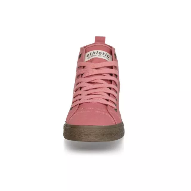 Ethletic Sneaker Goto vegan HiCut Collection 18 - Farbe rose dust aus Bio-Baumwolle