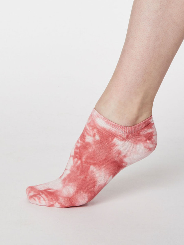 Hempro Bambus Socken Tie Dye - Farbe sorbet pink aus Bambus und Bio-Baumwolle