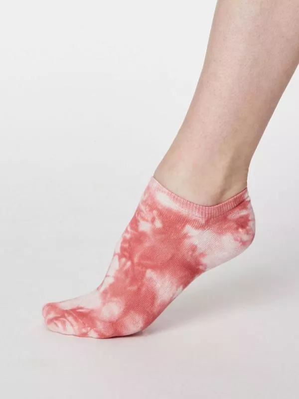 Hempro Bambus Socken Tie Dye - Farbe sorbet pink aus Bambus und Bio-Baumwolle