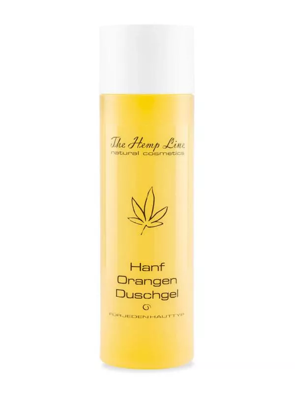 Hanf Orangen Dusch- und Badegel 200ml Hanf Orangen Dusch- und Badegel 200ml