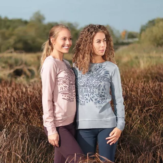 Spirit of Om Sweaty Namaste - Farbe rosenholz aus Bio-Baumwolle Spirit of Om Sweaty Namaste - Farbe rosenholz aus Bio-Baumwolle
