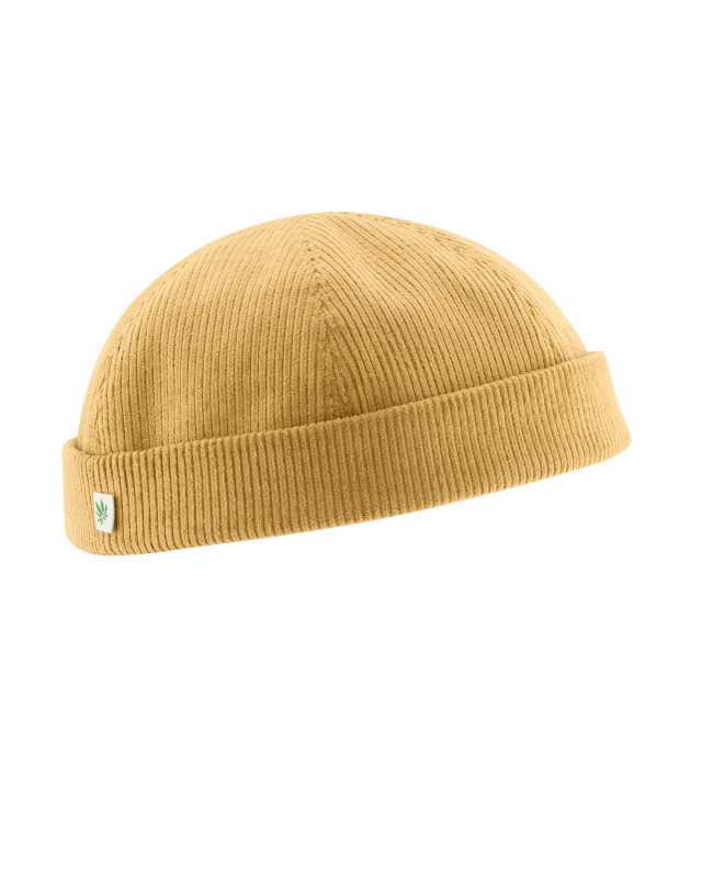 HempAge Hanf Docker Cap - Farbe dijon aus Hanf und Bio-Baumwolle