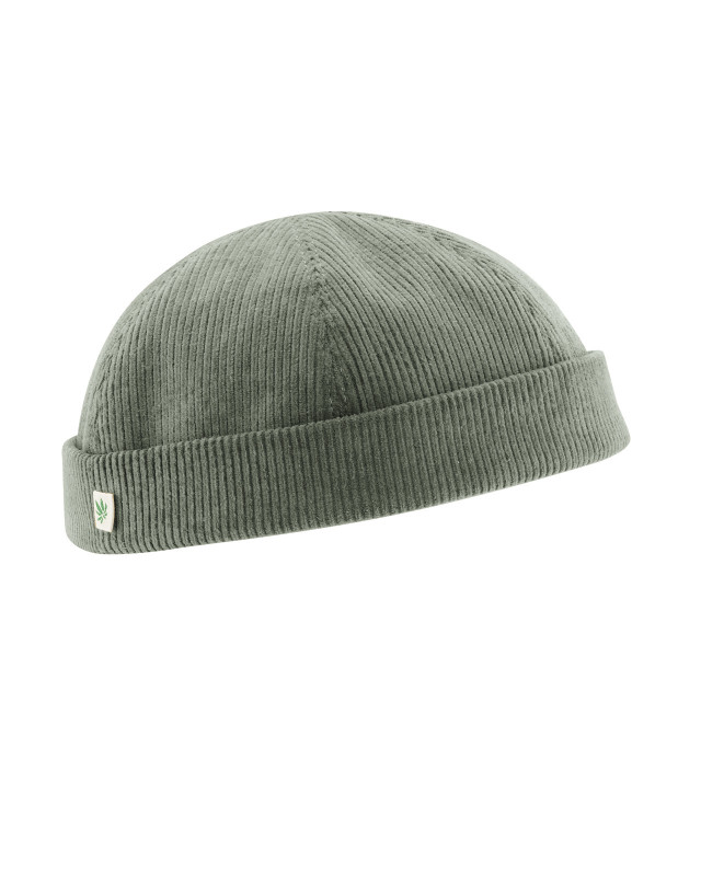 HempAge Hanf Docker Cap - Farbe thyme aus Hanf und Bio-Baumwolle