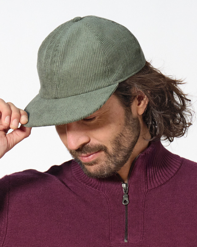 HempAge Hanf Base Cap - Farbe thyme aus Hanf und Bio-Baumwolle