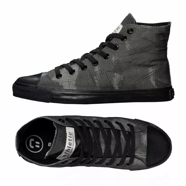 Ethletic Sneaker vegan HiCut Collection 19 - Farbe dove camo olive / black aus Bio-Baumwolle Ethletic Sneaker vegan HiCut Collection 19 - Farbe dove camo olive / black aus Bio-Baumwolle