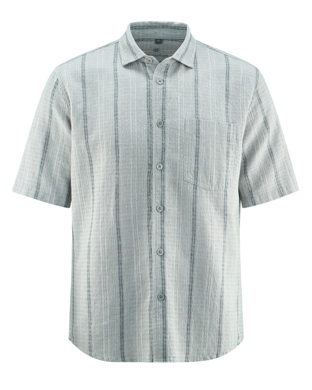 HempAge Hanf Hemd - Farbe smoke aus Hanf und Bio-Baumwolle