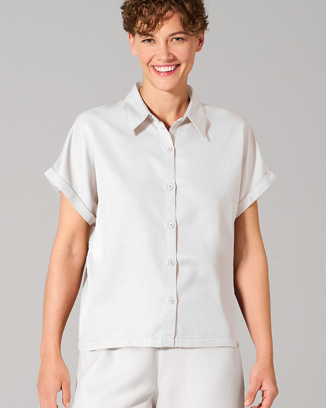 HempAge Hanf Bluse - Farbe white aus 100% Lyocell