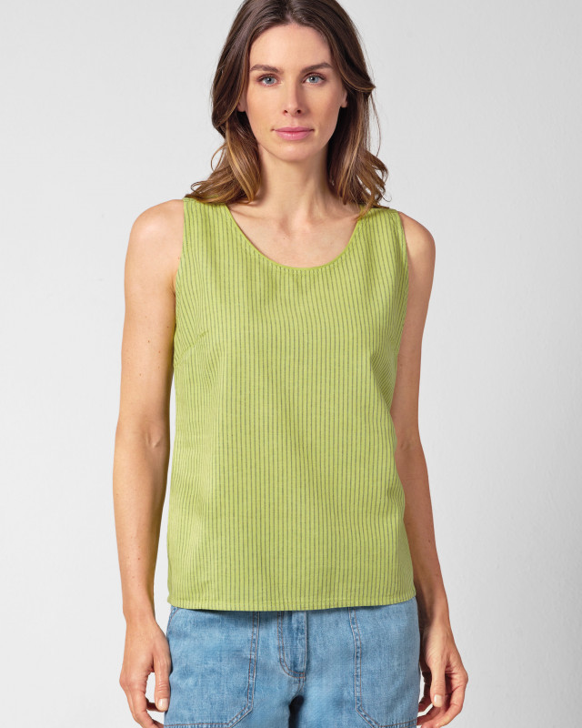 HempAge Hanf Top - Farbe bamboo aus Hanf und Bio-Baumwolle