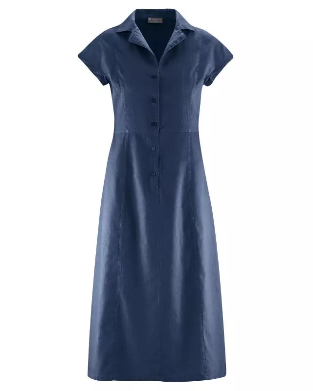 HempAge Hanf Kleid - Farbe navy aus Hanf und Bio-Baumwolle