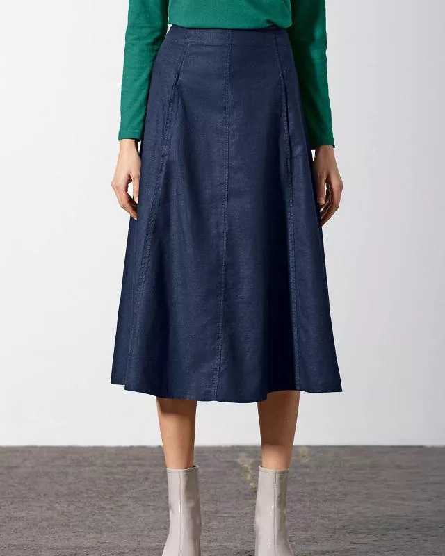 HempAge Hanf Rock - Farbe navy aus Hanf und Bio-Baumwolle