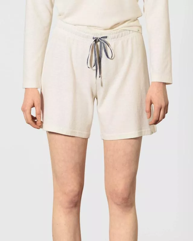 HempAge Unisex Hanf Pyjama Shorts - Farbe natur aus Hanf und Bio-Baumwolle