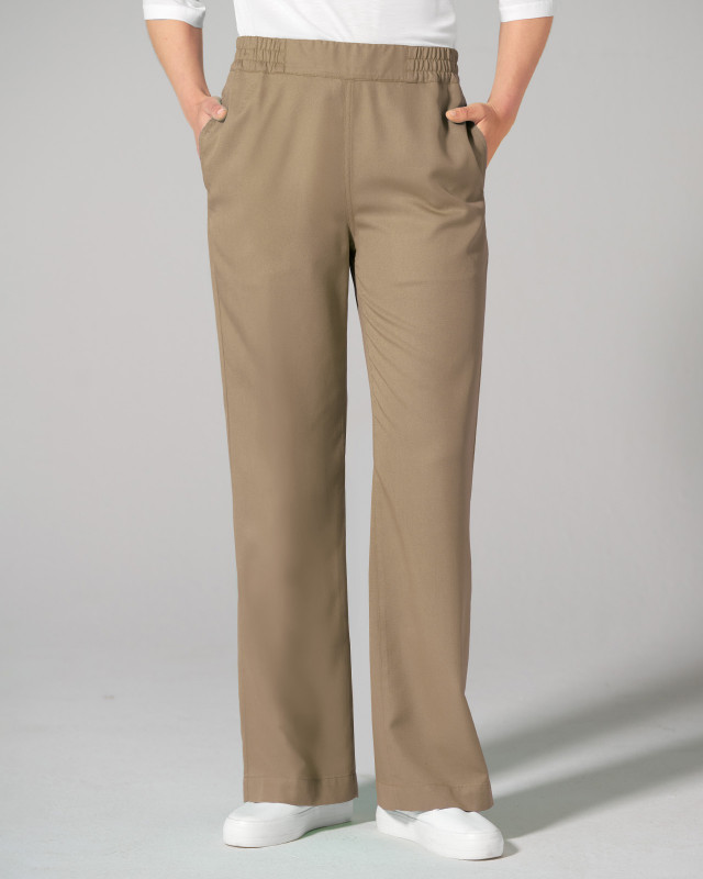 HempAge Hanf Hose - Farbe shitake aus 100% Lyocell
